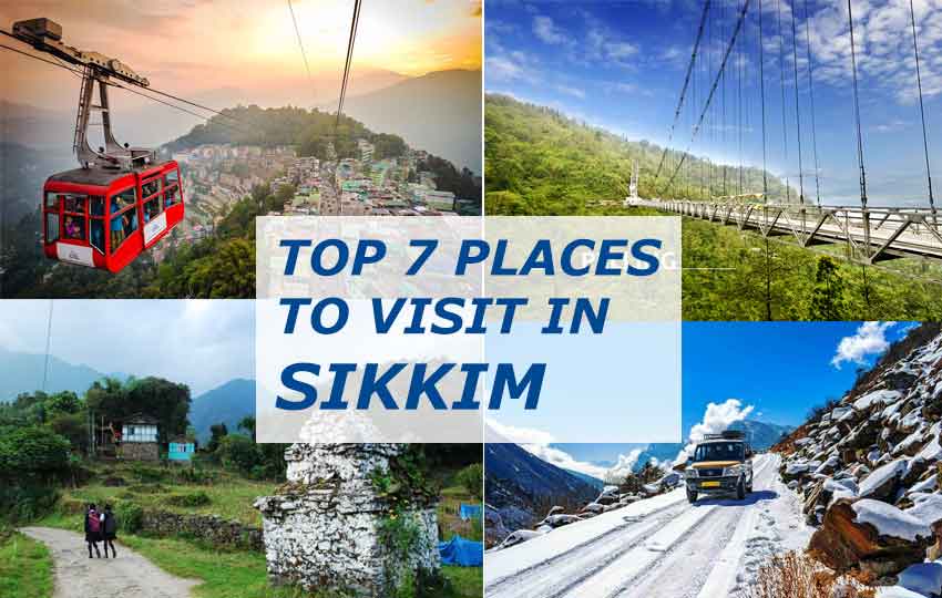 Top 7 Places To Visit In Sikkim | Sikkim Tourist Attractions