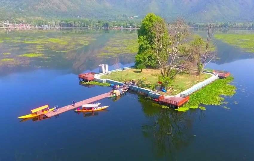 Dal Lake and Char Chinar