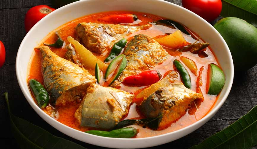 Kerala Fish Curry in kerala