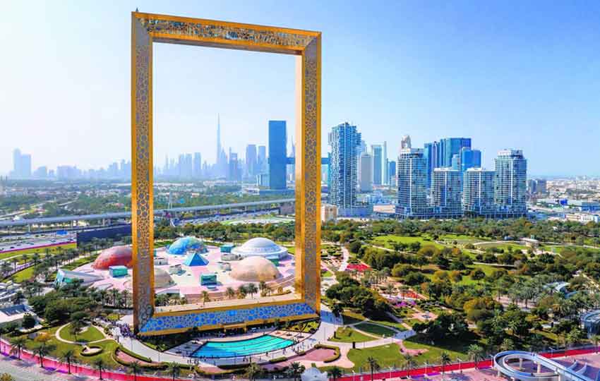 dubai frame