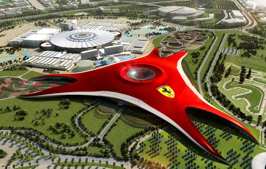 ferrari world yas island abu dhabi