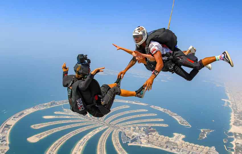 skydive dubai