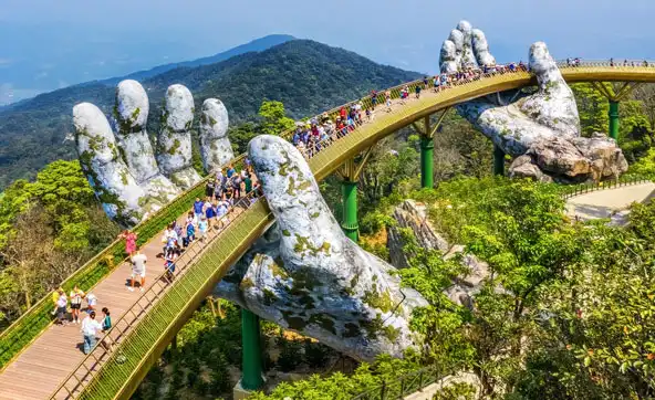 Golden Bridge, vietnam