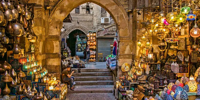 khan el khalili bazaar cairo