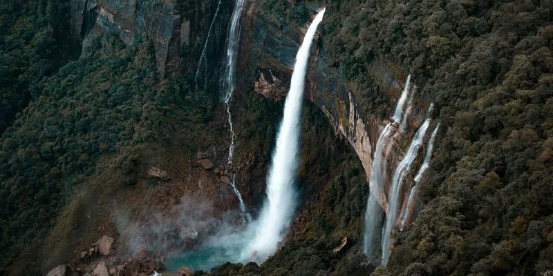 nohkalikai falls