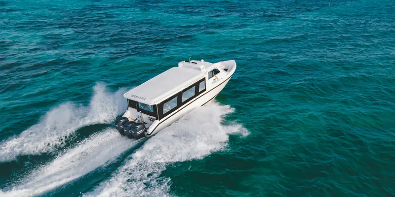 Maldives speedboat