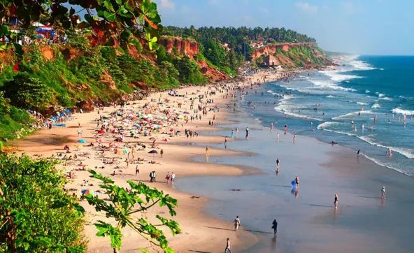 varkala Beach-Kerala Tourist Attractions