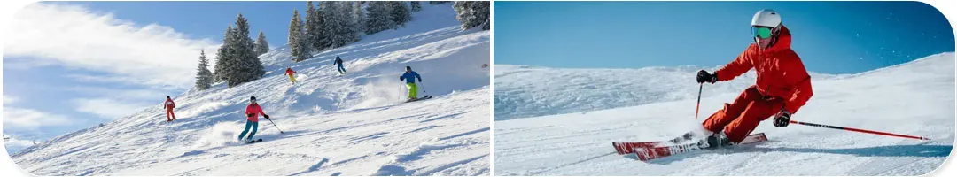 Skiing and Snowboarding in Manali