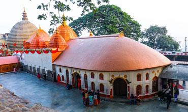 Kamakhya Temple main shrine exterior Guwahati Assam India